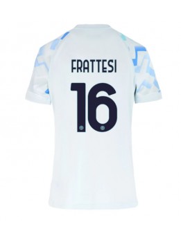Billige Inter Milan Davide Frattesi #16 Bortedrakt Dame 2025-26 Kortermet